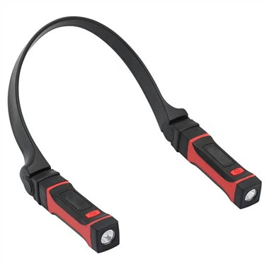 Plastic Flashlight With Magnet