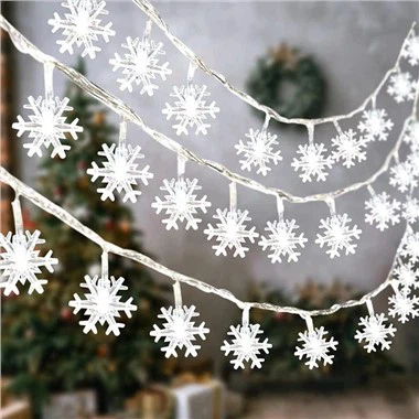 Snowflake String Lights