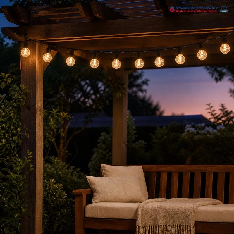 Plug In Patio String Lights