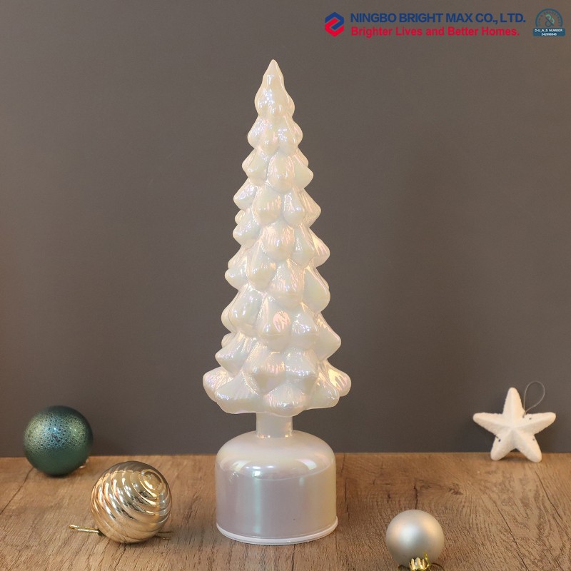 Christmas decorative glass trees