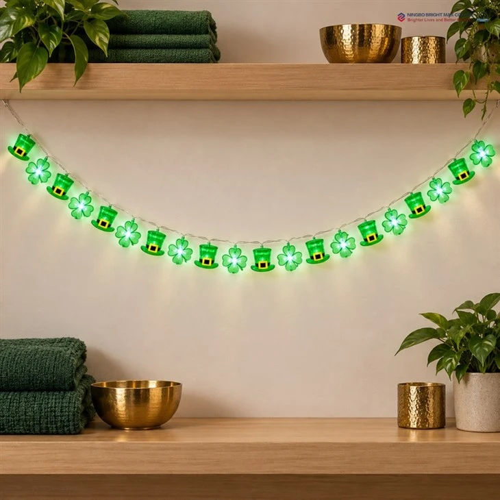 Irish Theme Indoor String Lights
