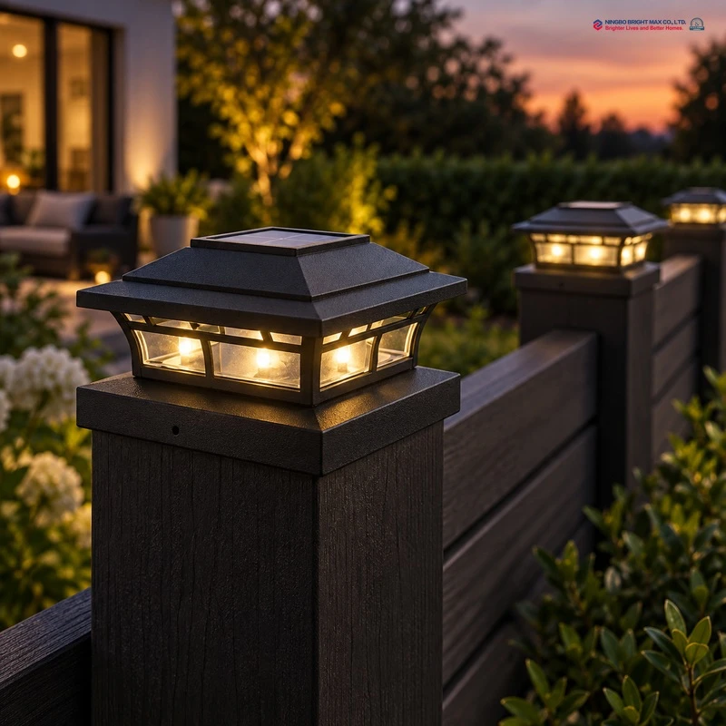 Plastic Fence Post Lights