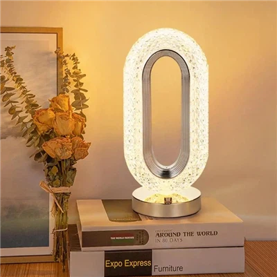 Crystal Table Lamp For Bedroom