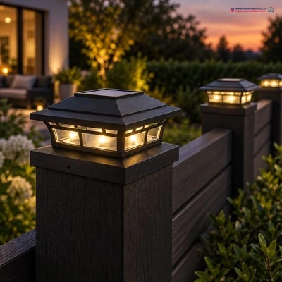 Plastic Fence Post Lights