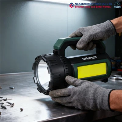 Portable Battery Spotlight