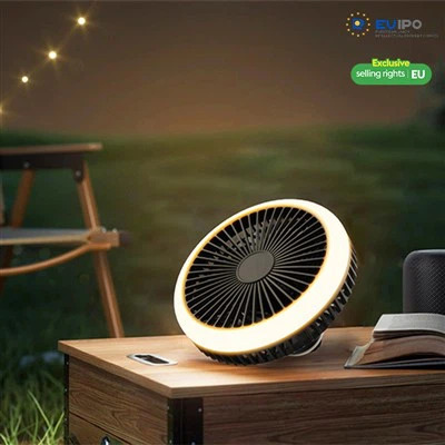 Rechargeable Camping Fan Light