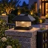 Solar Fence Post Lights Outdoor