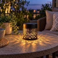 Solar Mandala Table Lights