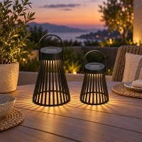 Solar Outdoor Table Lantern