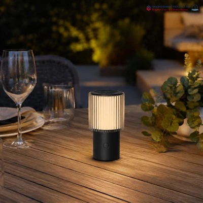 Solar Powered Table Lamp Outdoor