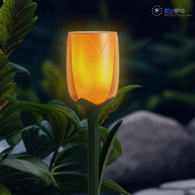 Tulip Shaped Solar Garden Lights
