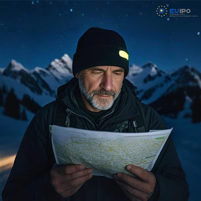 Winter Hat With Rechargeable Light