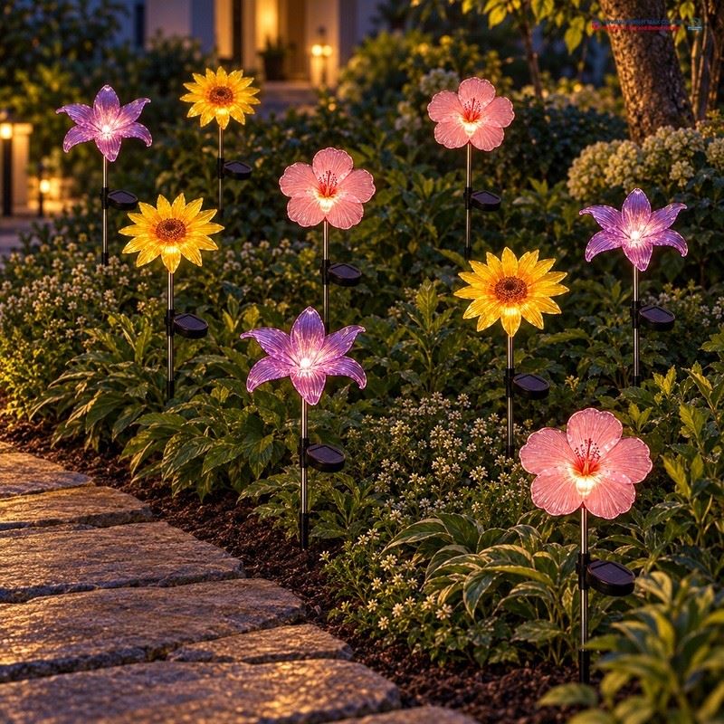 Garden Flower Stake Light