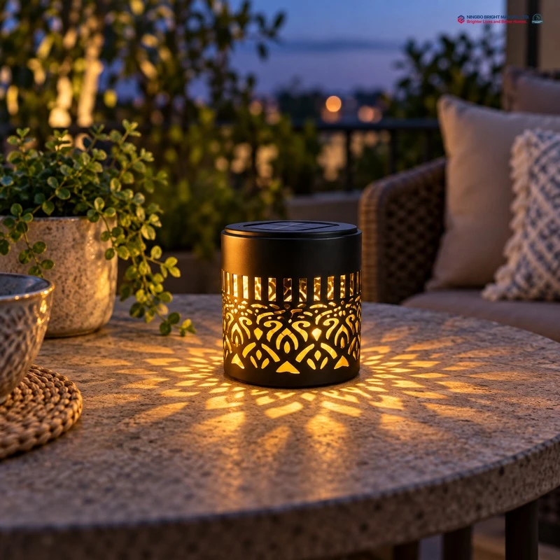 Solar Mandala Table Lights