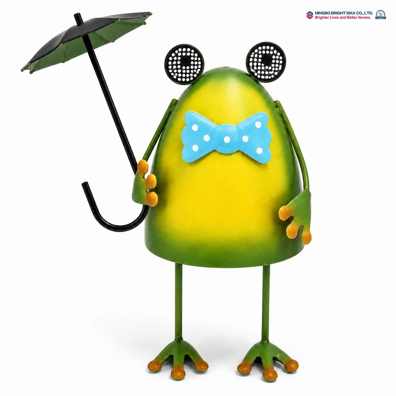 Solar Powered Frog Light Decoration